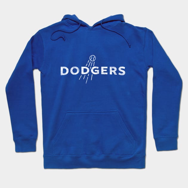 Los Angeles Dodgers 1 by Buck Tee Hoodie by Buck Tee